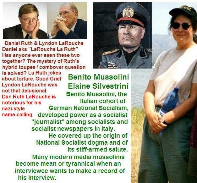 Elaine Silvestrini & Benito Mussolini
