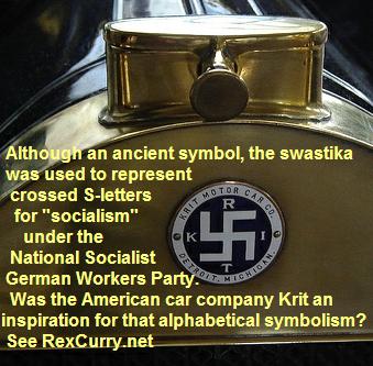Krit Motor Car Company Detroit Swastika