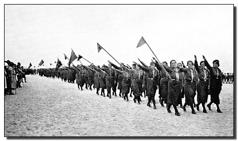 Boy Scouts Jamboree uniforms paramilitary Edward Bellamy fascism