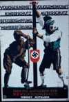 Nationalsozialistiche Volkswohlfahrt National Socialist People's Welfare Nazi Charity Poster