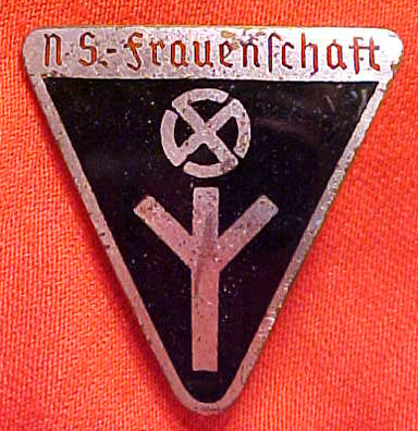 National Socialist Frauen Warte & Frauenschafte Christian Socialism. National Socialist Frauenschaft, Nazi Germany Third Reich Fascist 1932 National Socialist election poster