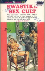 swastika sex cult paperback book girls
