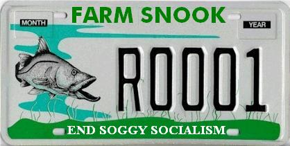 Farm Snook tag. End soggy socialism. ECO CAPITALISM fish farms privatize waterways! Libertarian Environmentalism, Free Market Environmentalism & Capitalism