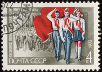 The Pledge of Allegiance Flag Worship USSR