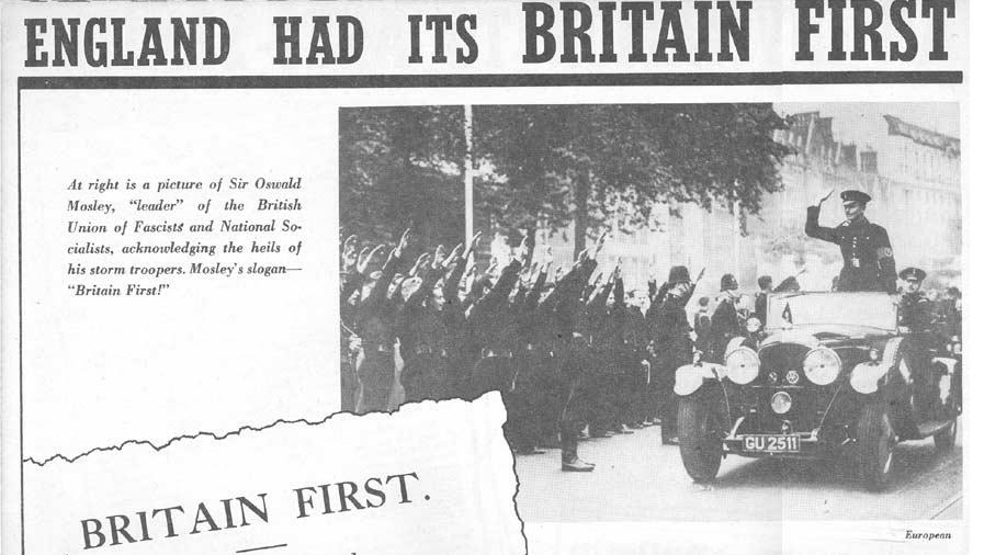 British Union of Fascists & National Socialists & Sir Oswald Mosley Nazism, Fascism, Third Reich, Hitler